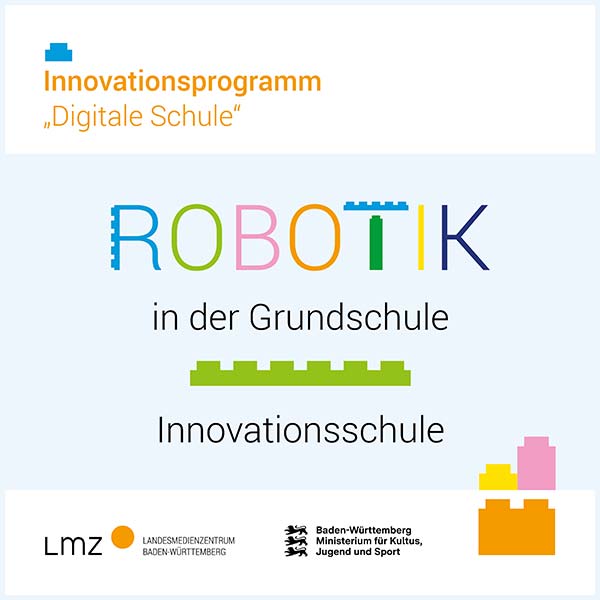 Zur Webeite von Robotik in der Grundschule | Landesmedienzentrum Baden-Württemberg - Link öffnet in neuem Fenster. Robotik in der Grundschule | Landesmedienzentrum Baden-Württemberg