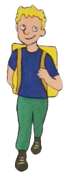 Das ist Bohni von der Bohnenberger Grundschule Altburg