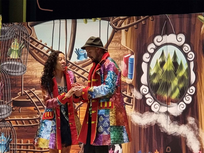 Unsere Schülerinnen und Schüler bei der Kinderoper Papageno und die Zauberflöte