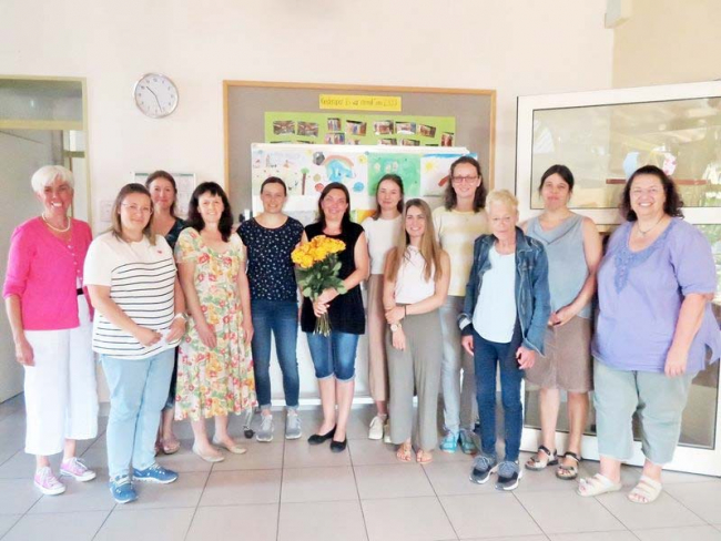 Begrüßung unserer neuen Schulsekretärin Frau Michaela Kalbacher